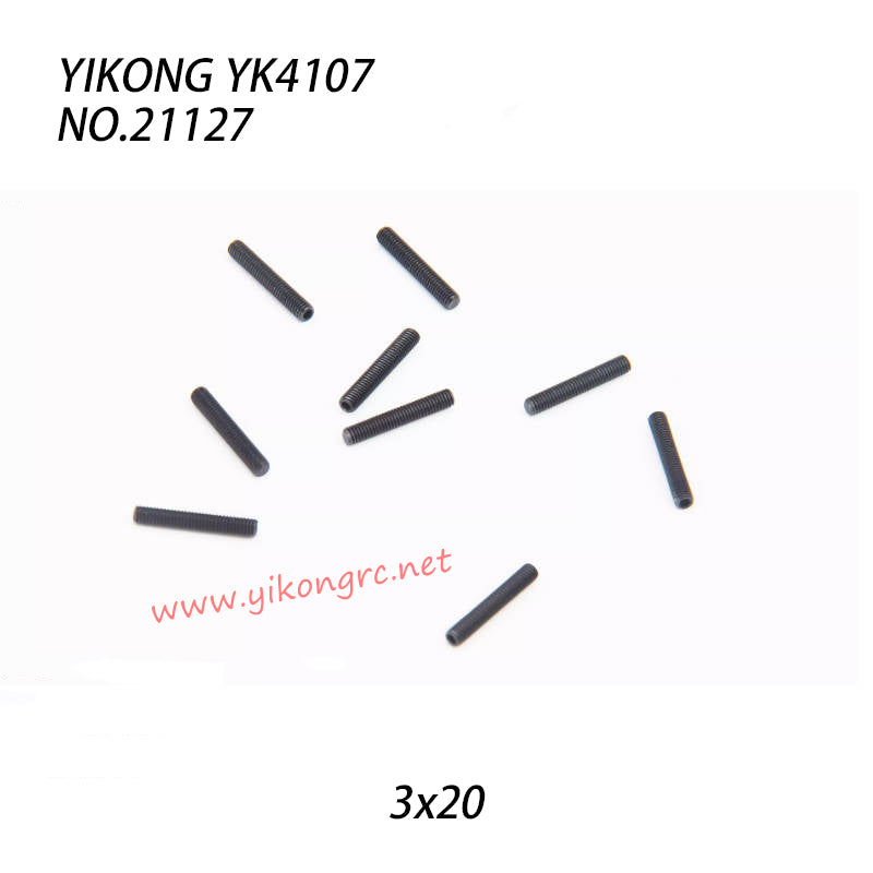 YIKONG YK4107 Parts Machine Screw 3x20 21127