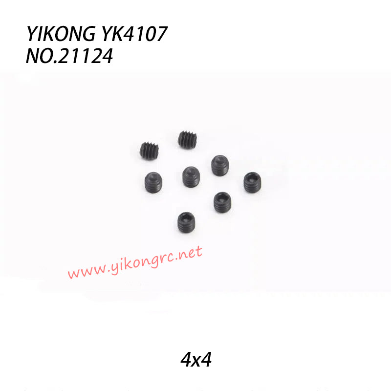 YIKONG YK4107 Parts Machine Screw 4x4 21124
