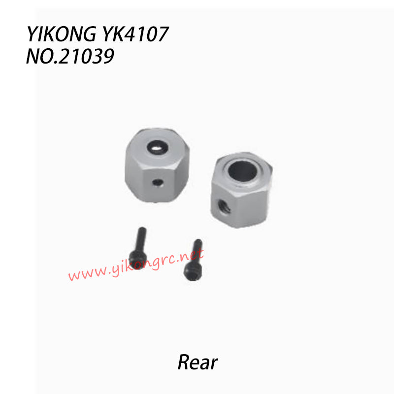 YIKONG YK4107 Parts Rear Of Hexagonal Wheel Seat 21039