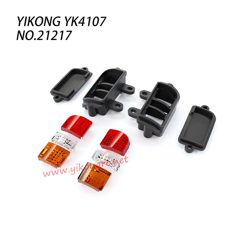 YIKONG YK4107 RC Car Parts Taillight bucket set 21217