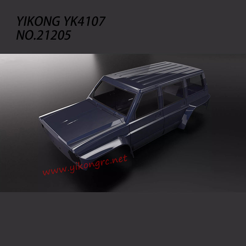 YIKONG YK4107 RC Car Parts body shell 21205 Dark Blue