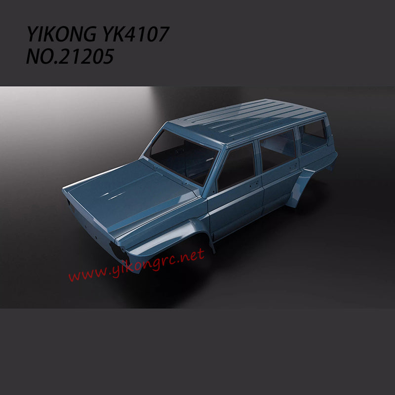YIKONG YK4107 RC Car Parts body shell 21205 Hydro Blue