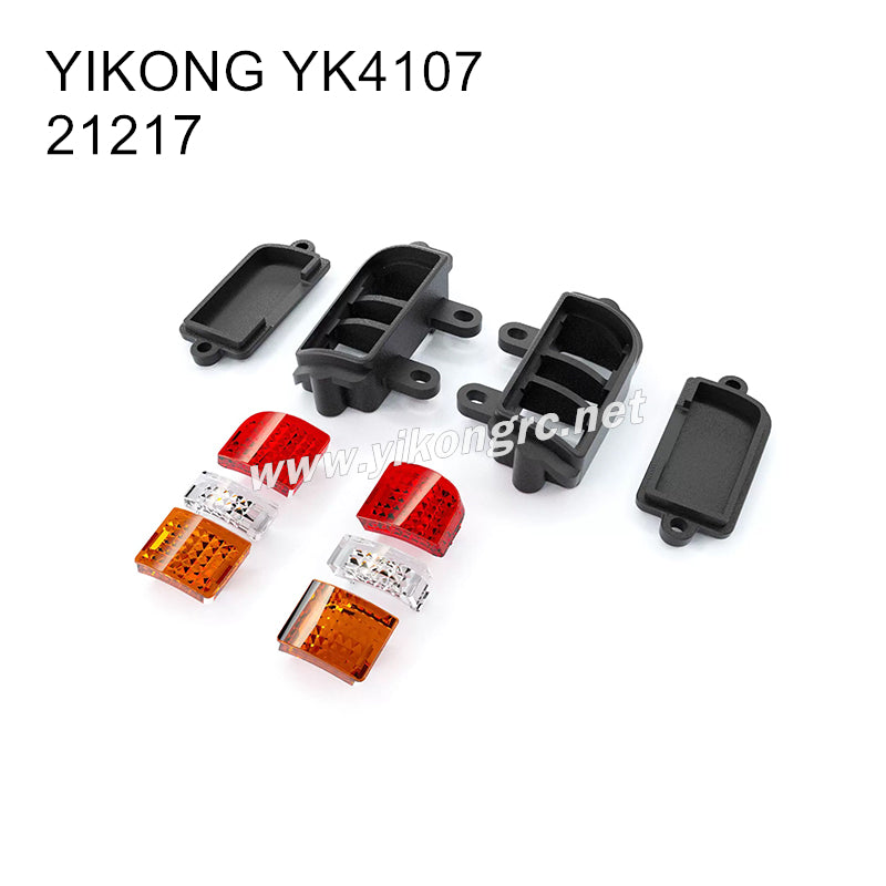 YIKONG YK4107 RC Car Parts Taillight bucket set 21217