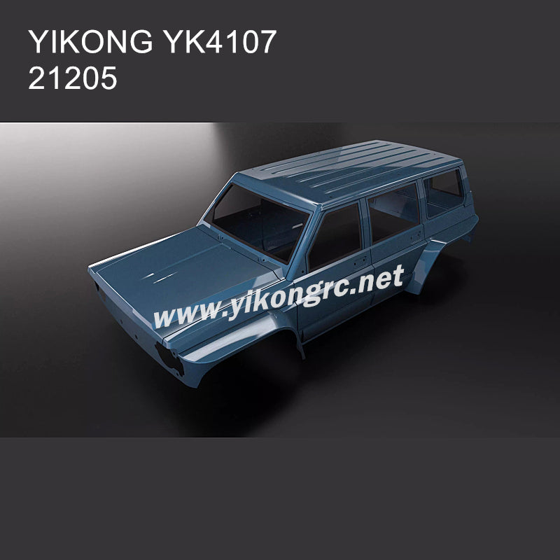 YIKONG YK4107 RC Car Parts body shell 21205 Hydro Blue