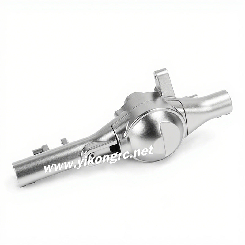 YIKONG YK4107 RC Car Upgrade Parts Metal Front Axle Shell QT22142B silver back