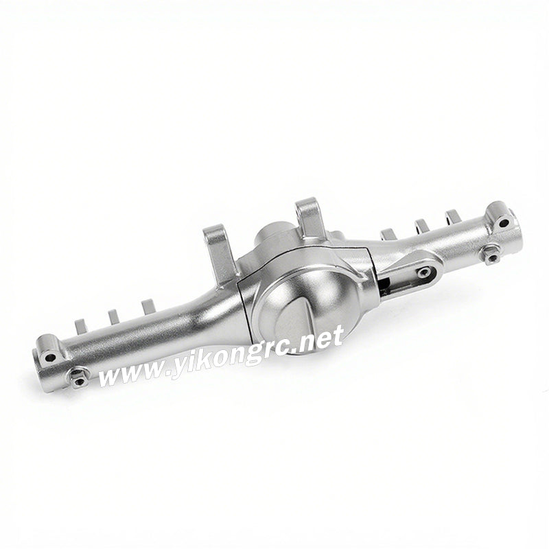 YIKONG YK4107 RC Car Upgrade Parts Metal Rear Axle Shell QT22142A back silver