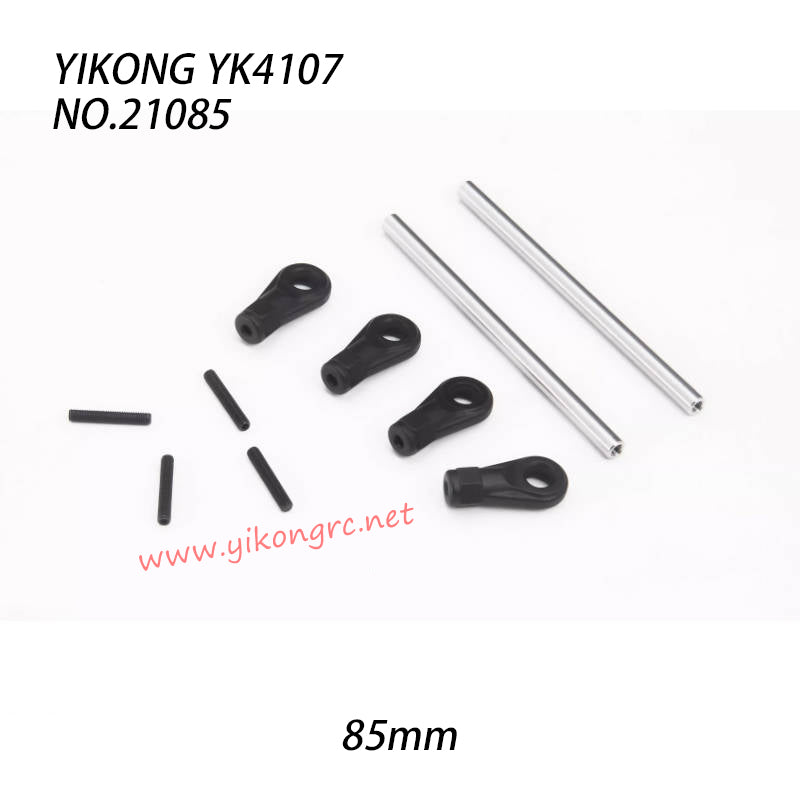 YIKONG YK4107 RC Crawler Parts Front Lower Pull Rod 85mm 21085