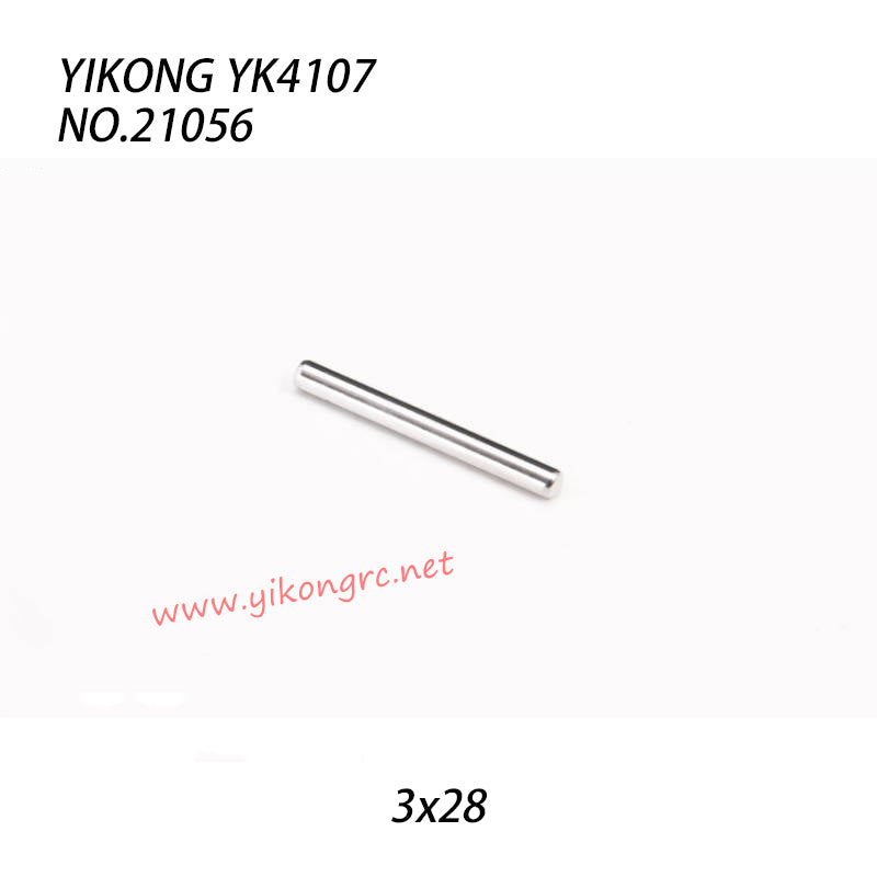 YIKONG YK4107 RC Crawler Parts Gearbox Pin 3x28 21056