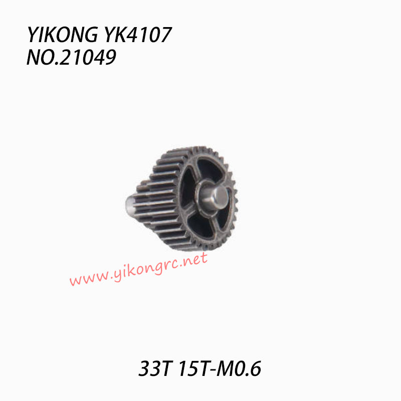 YIKONG YK4107 RC Crawler Parts Wave Box Gear 33T 15T-M0.6 21049