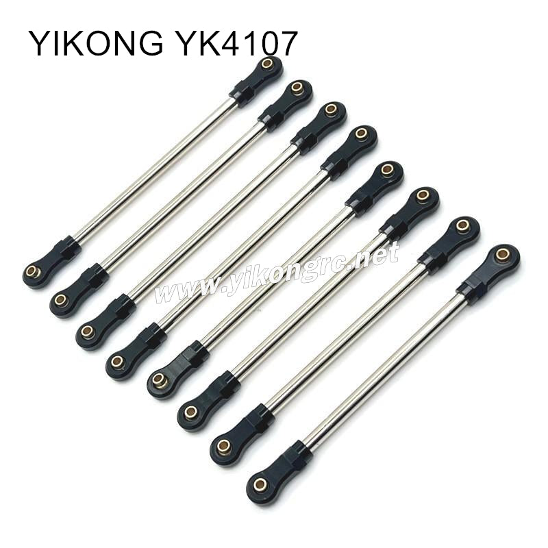 YIKONG YK4107 RC Crawler Upgrade Parts Brass Front and Rear Tie Rods