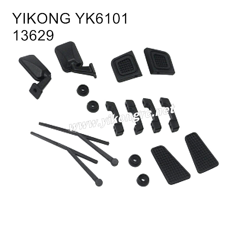 YIKONG YK6101 1/10 RC Truck Parts door accessories set 13629