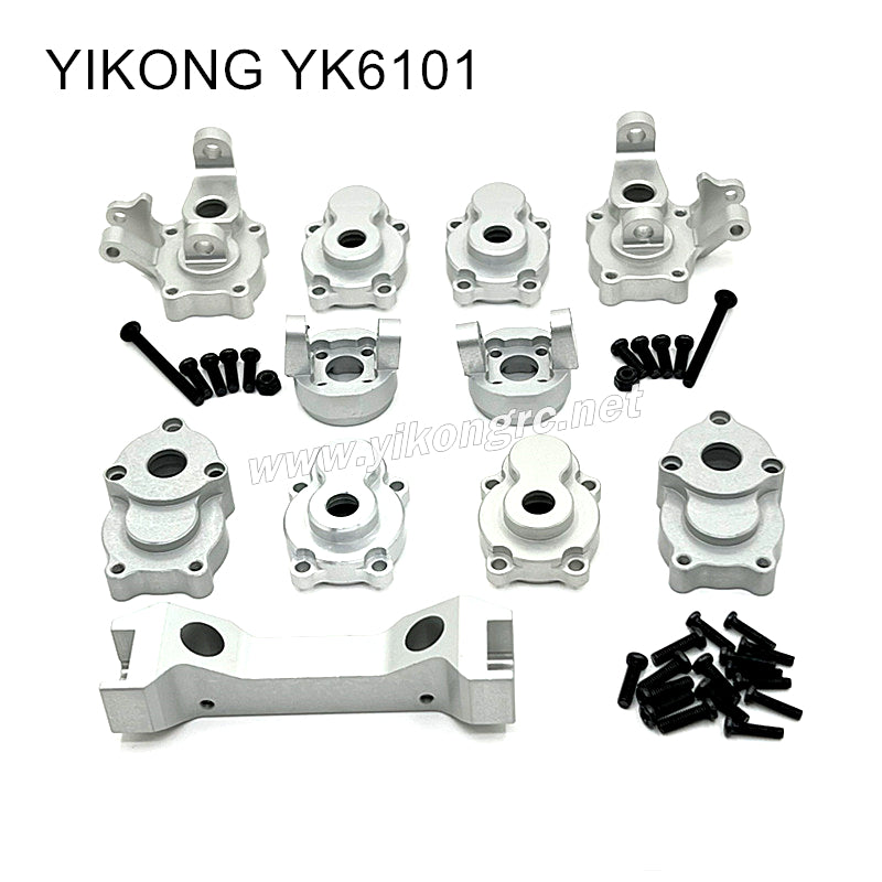 YIKONG YK6101 Upgrade Parts Aluminium Set silver
