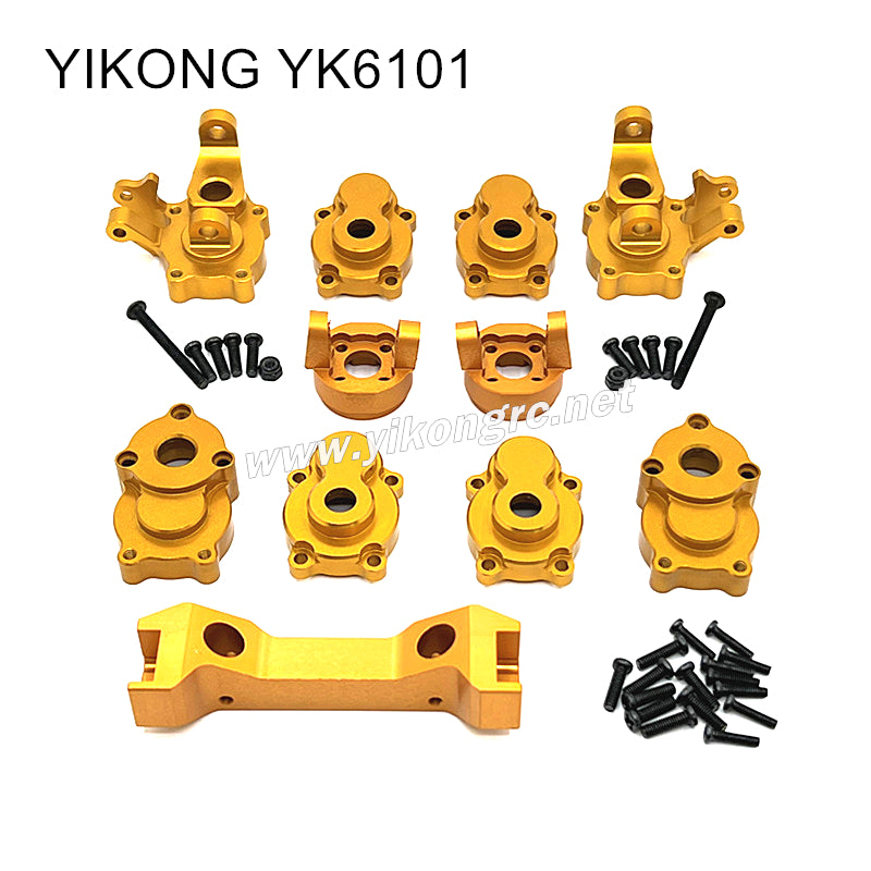 YIKONG YK6101 Upgrade Parts Aluminium Set yellow