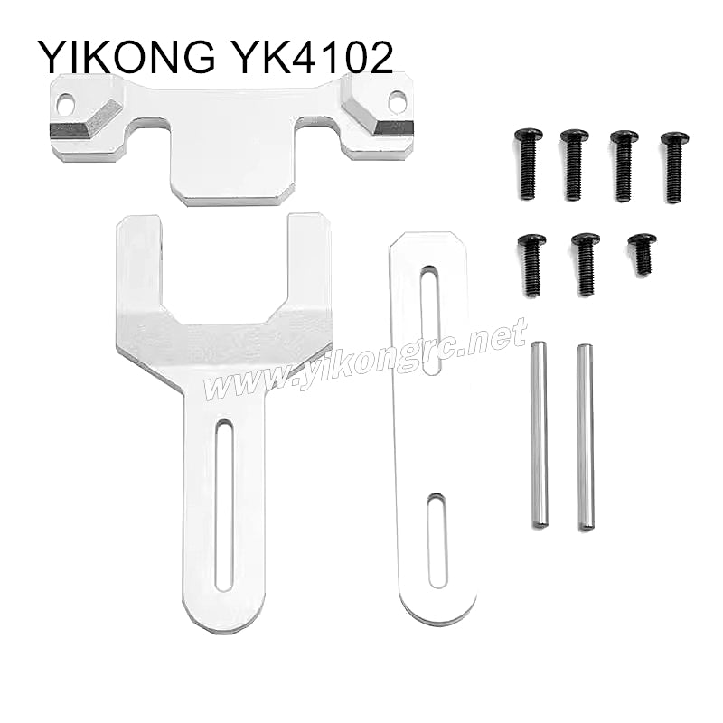 YIKONG YK6101 Upgrade Parts Bonnet Support Bracket silver