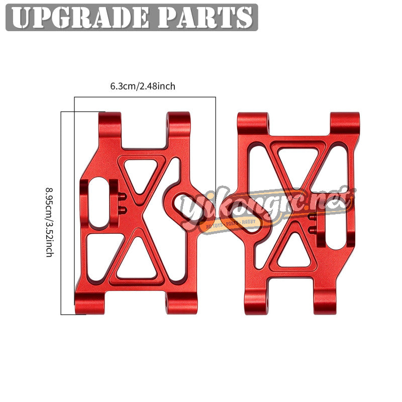 YIKONG YK7081 RC Car Upgrade Parts Metal Lower Swing Arm size