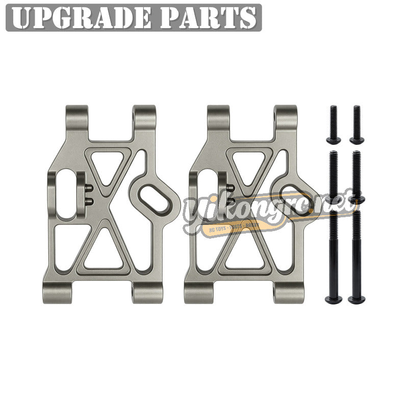 YIKONG YK7081 RC Car Upgrade Parts Metal Lower Swing Arm silver