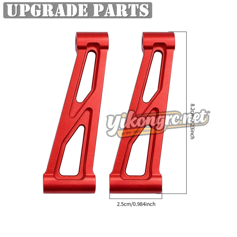 YIKONG YK7081 RC Car Upgrade Parts Metal Front Swing Arm size