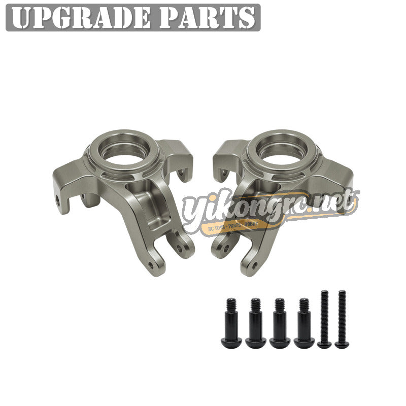 YIKONG YK7081 RC Car Upgrade Parts Metal Front Steering Cup silver