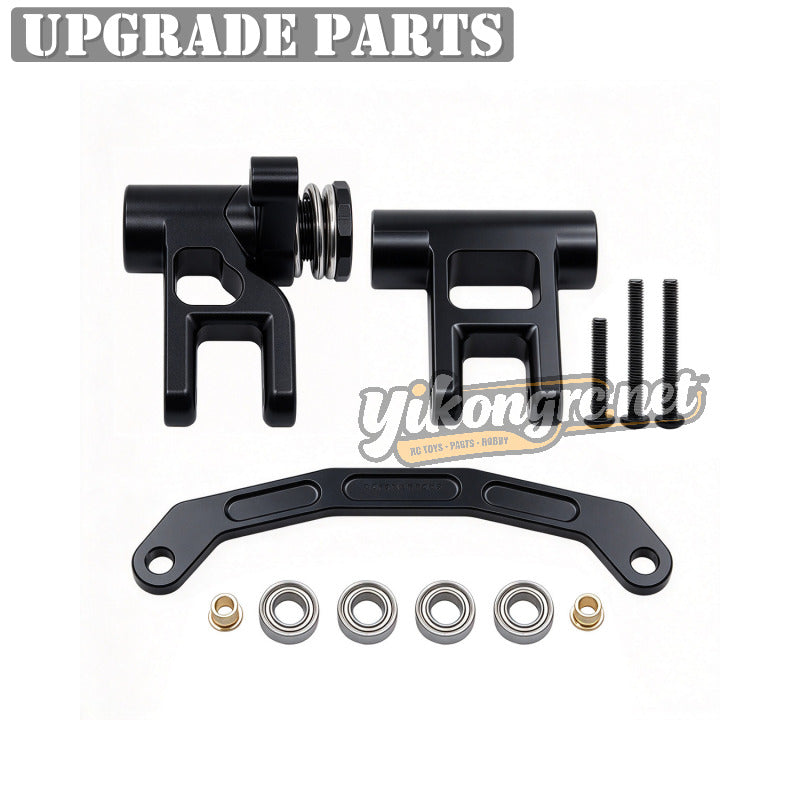 YIKONG YK7081 RC Truck Upgrade Parts Steering Assembly black