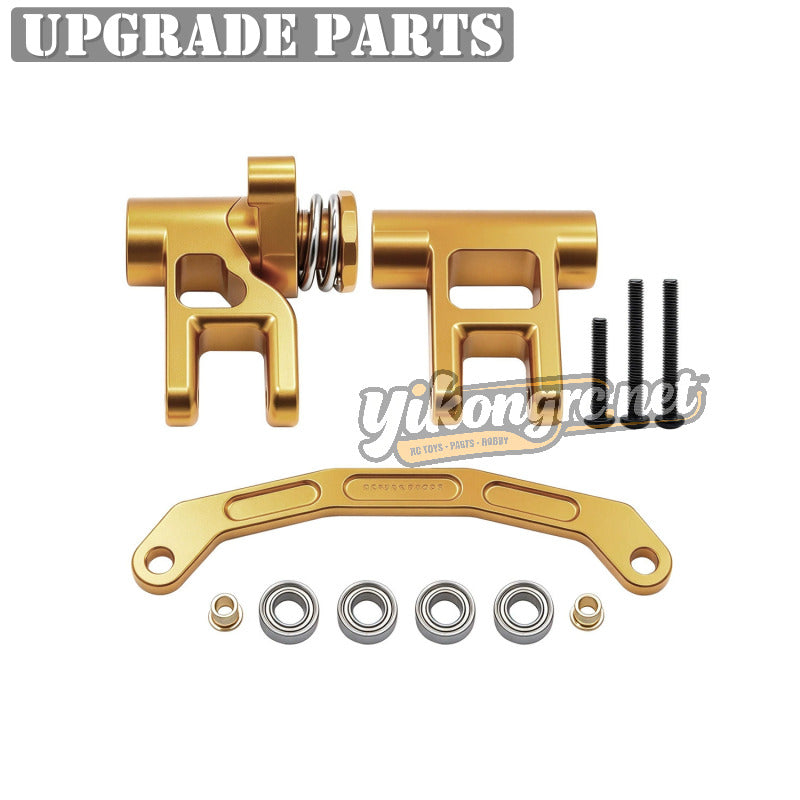 YIKONG YK7081 RC Truck Upgrade Parts Steering Assembly gold
