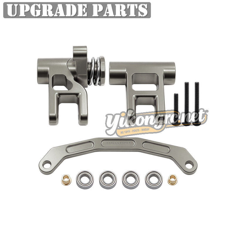 YIKONG YK7081 RC Truck Upgrade Parts Steering Assembly silver