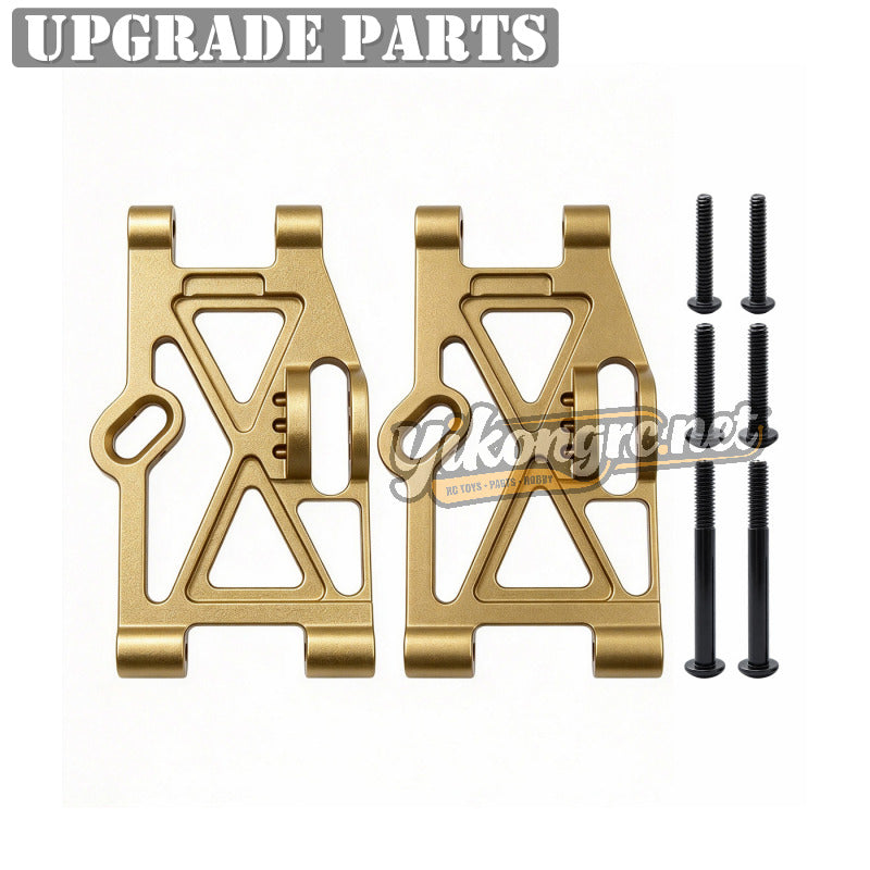 YIKONG YK7081 RC Truck Upgrade Parts Rear Lower Swing Arm gold
