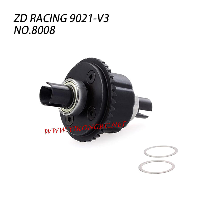 ZD RACING 9021-V3 Parts Differential CNC 8008 right
