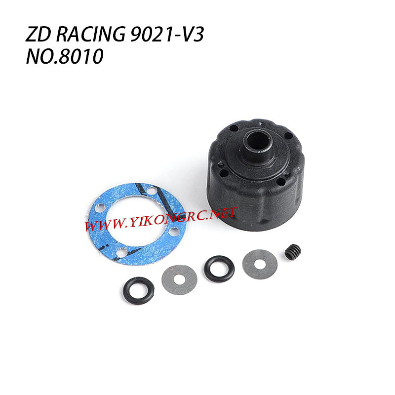 ZD RACING 9021-V3 Parts Differential Case 8010