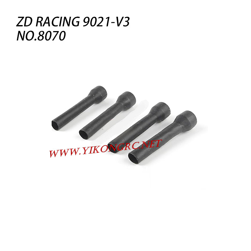 ZD RACING 9021-V3 RC Car Parts Dust Covers for Shock Shaft 8070