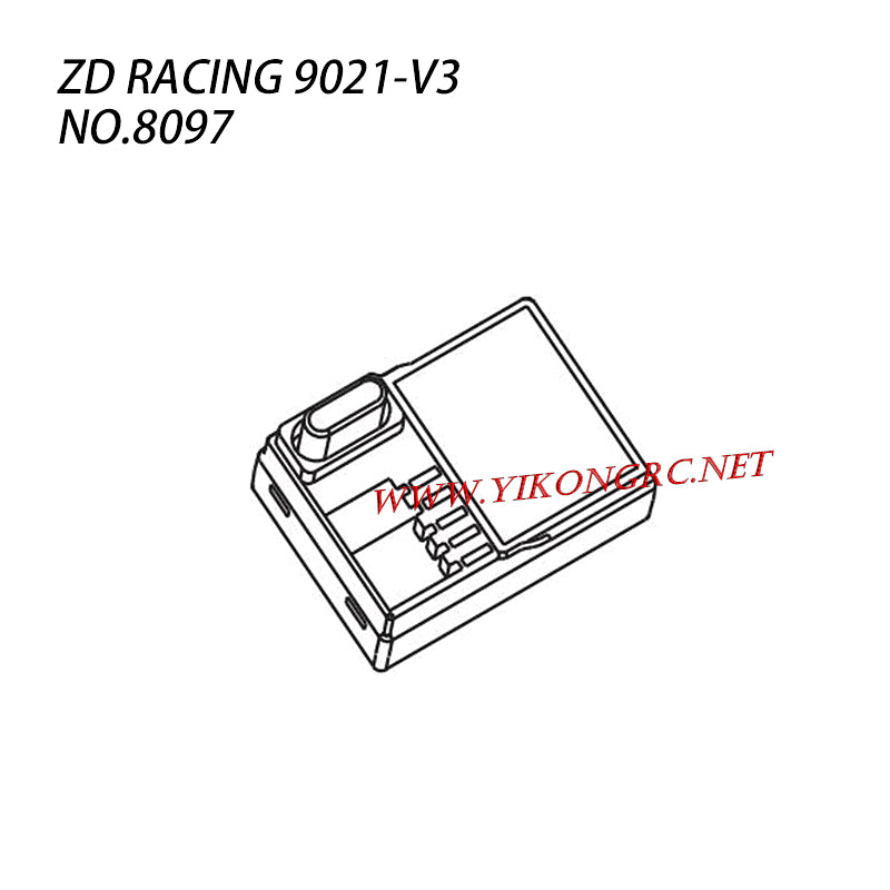 ZD RACING 9021-V3 RC Car Parts Receiver 8097