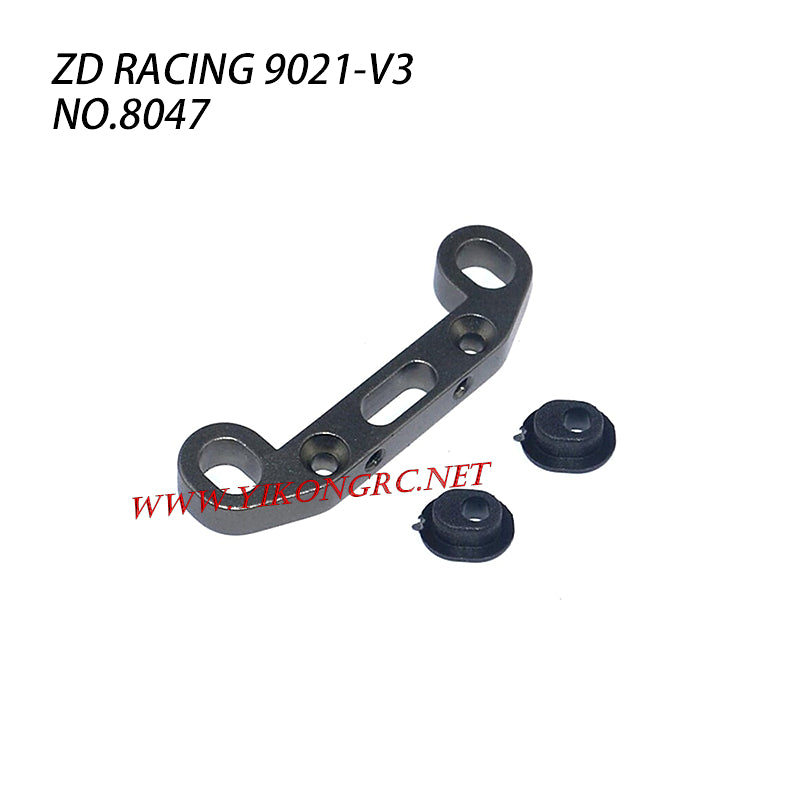 ZD RACING 9021-V3 RC Car Parts Upgrade Front Upper Suspension Bracket Mounts CNC 8047 front