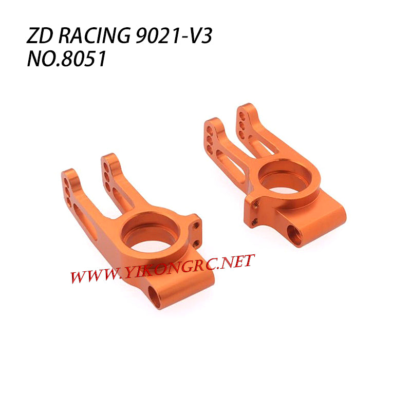 ZD RACING 9021-V3 RC Car Parts Upgrade Rear Hub Caries CNC 8051