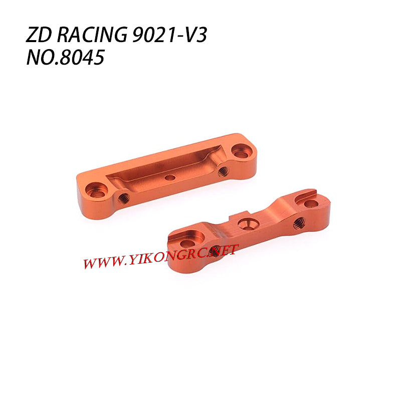 ZD RACING 9021-V3 RC Car Parts Upgrade Rear Lower Suspension Bracket Mounts CNC 8045
