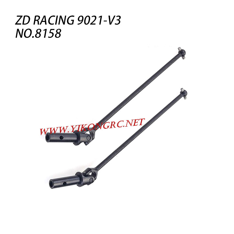 ZD RACING 9021-V3 RC Vehicle Parts Front Horizontal Universal Shafts