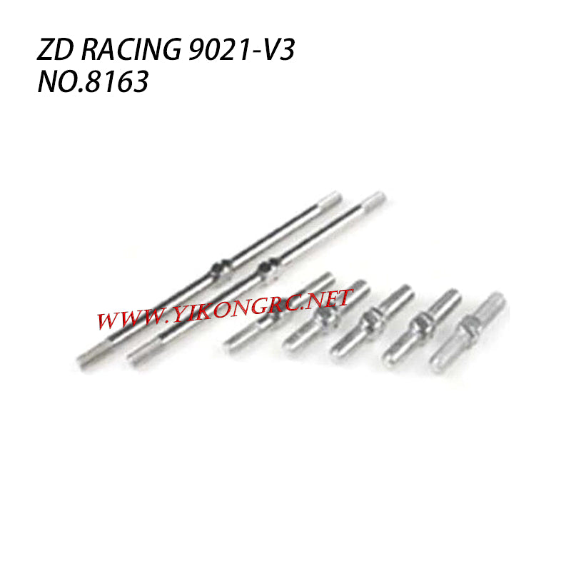ZD RACING 9021-V3 RC Vehicle Parts Front Suspension Rod Servo Post Horizontal Steering Rods 8163