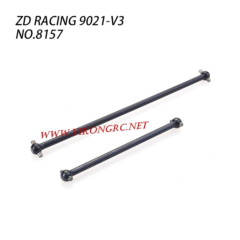 ZD RACING 9021-V3 RC Vehicle Parts Front and Rear Vertical Drive Shafts 8157