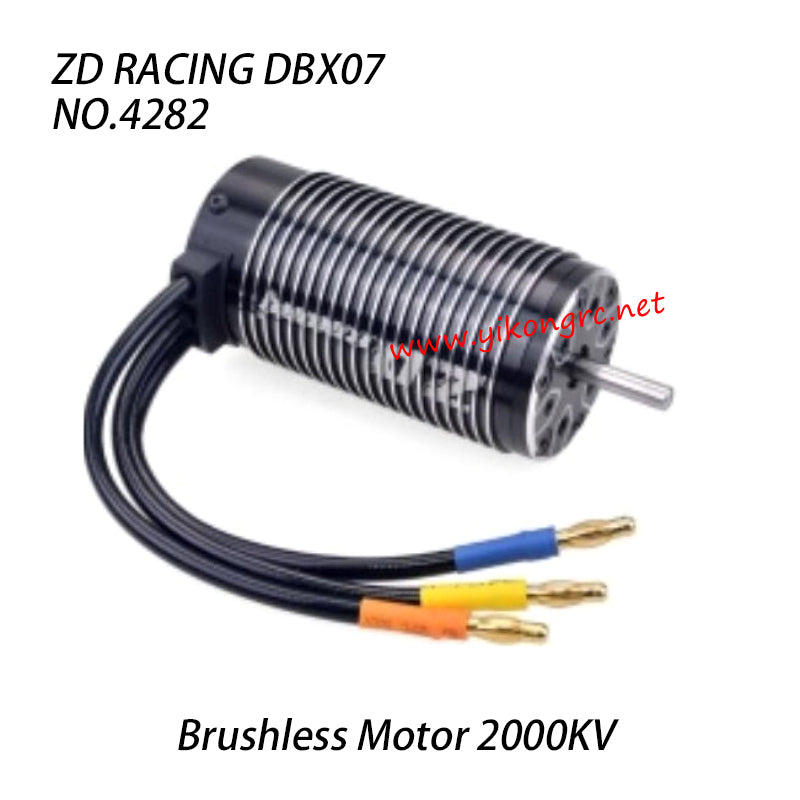 ZD RACING DBX-07 Parts Brushless Motor 2000KV 4282