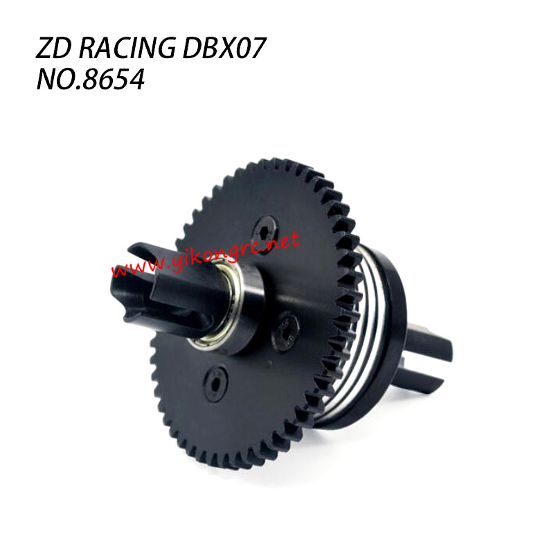 ZD RACING DBX-07 Parts Center Differential Gear Set 8654 rear