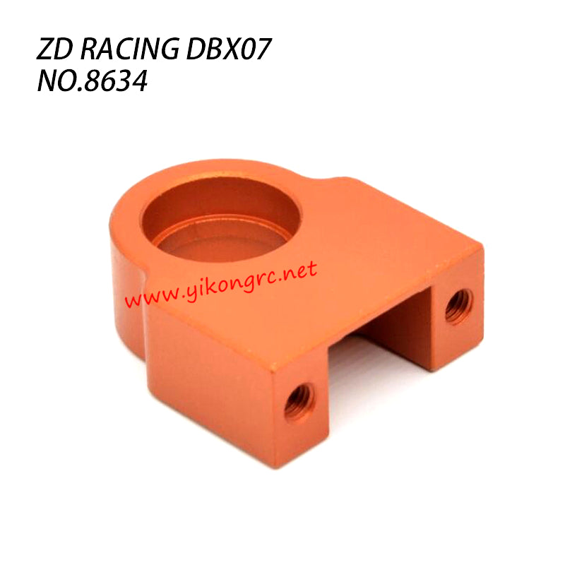 ZD RACING DBX-07 Parts Center Drive Shaft Bearing Mount 8634 front