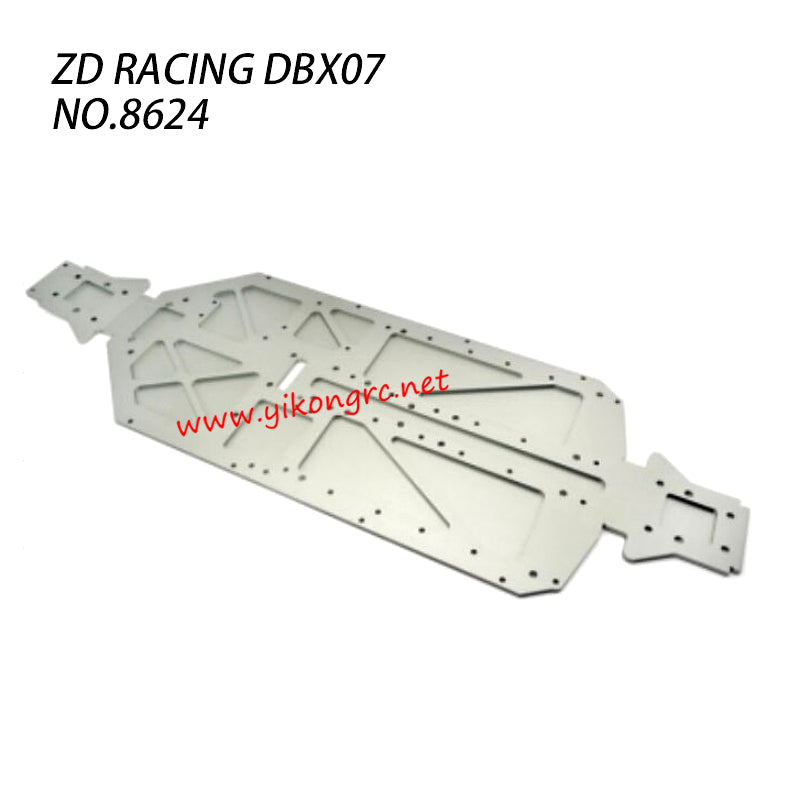ZD RACING DBX-07 Parts Chassis CNC 8624 rear