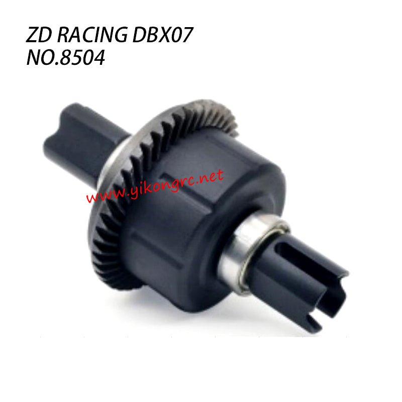 ZD RACING DBX-07 Parts F/R Differential CNC 8504