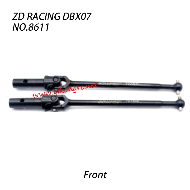 ZD RACING DBX-07 Parts Front CVD 8611