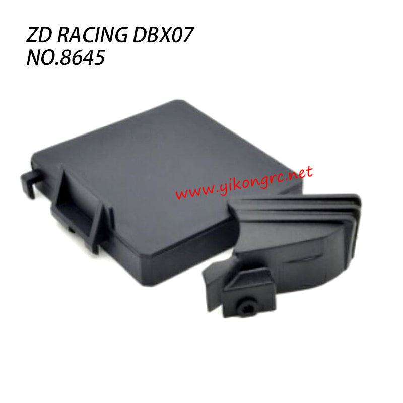 ZD RACING DBX-07 Parts Motor Gear Cover 8645 black