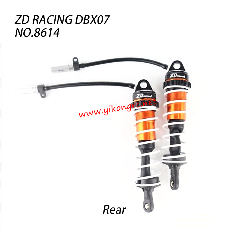 ZD RACING DBX-07 Parts Rear Shock Absorber 8614