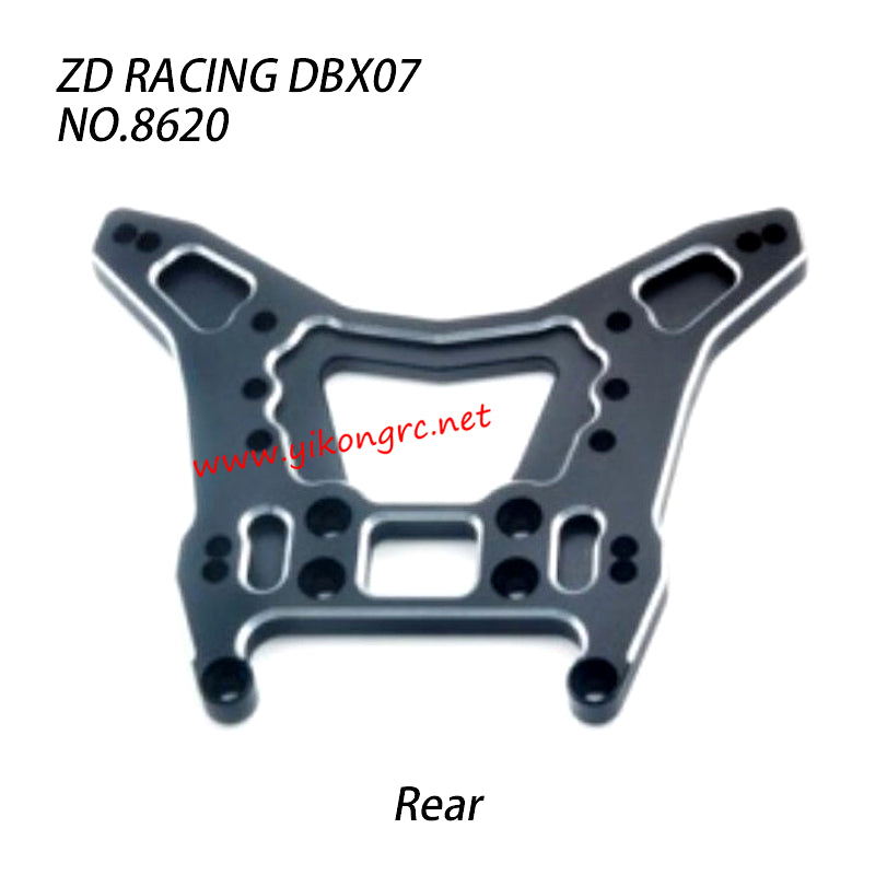 ZD RACING DBX-07 Parts Rear Shock Tower CNC 8620