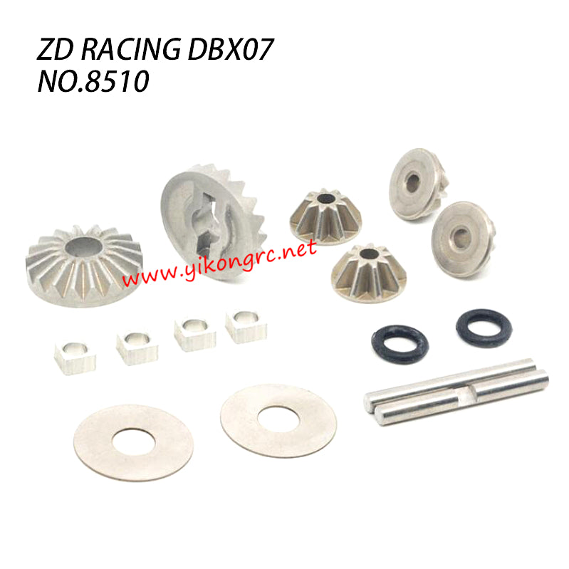 ZD RACING DBX 07 RC Truck Parts Differential Bevel Gear 8510