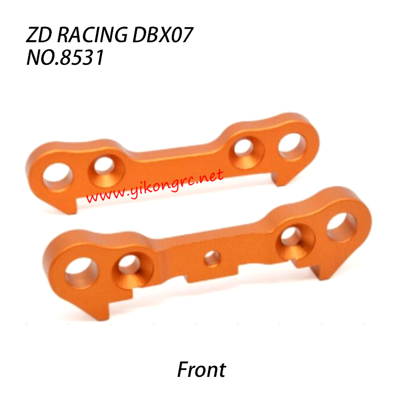ZD RACING DBX 07 RC Truck Parts Front Suspension Hinge Pin Holder 8531