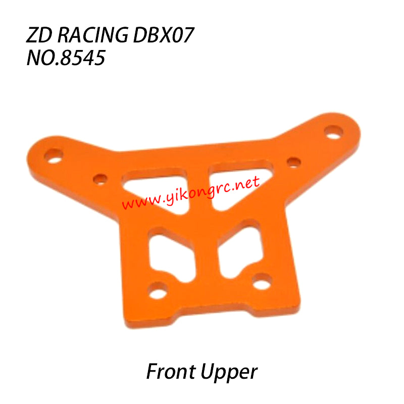 ZD RACING DBX 07 RC Truck Parts Front Upper Plate CNC 8545