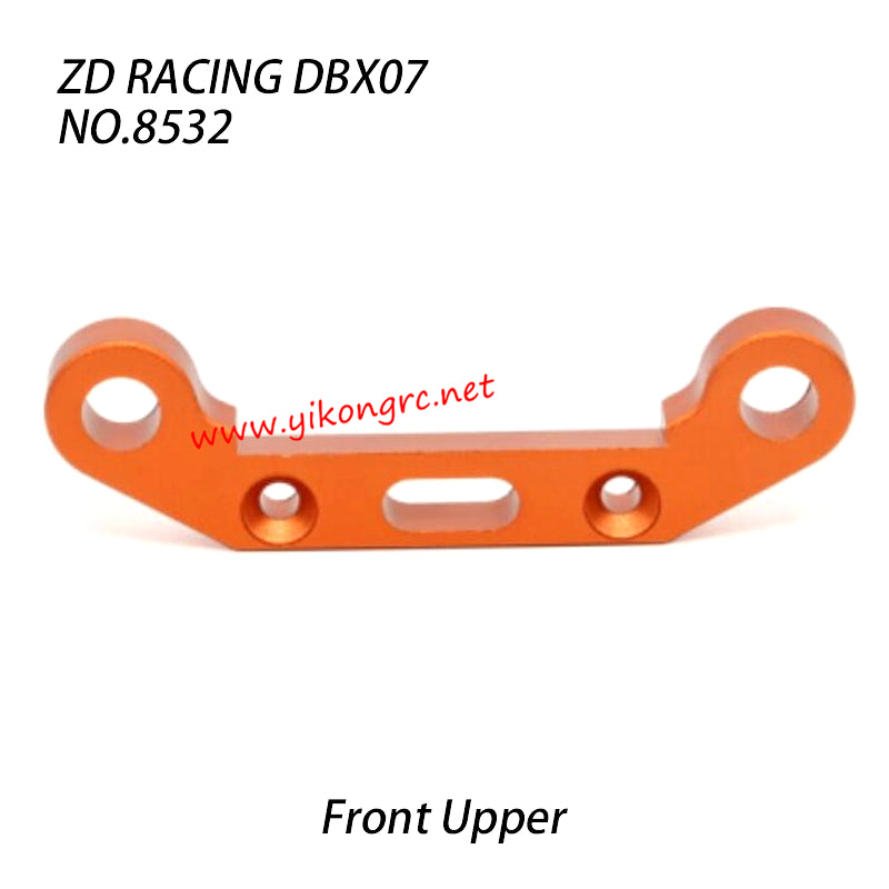 ZD RACING DBX 07 RC Truck Parts Front Upper Suspension Hinge Pin Holder 8532