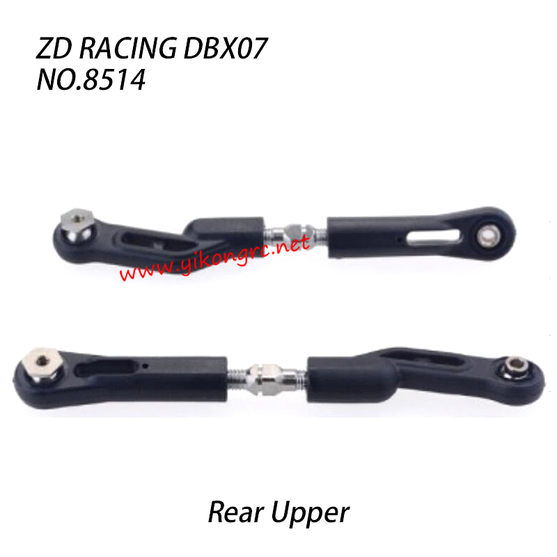 ZD RACING DBX 07 RC Truck Parts Rear Upper Tie Rod 8514
